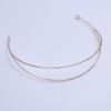 Plain Blank Hard Metal Headbands Skinny Base Headband Slim Simple Wire Hair Bands Clasps Crown Tiaras Frame DIY Crafts