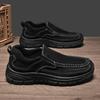Large Size48 Men's Loafers Luxury Leather Casual Shoes Comfort Slip on Driving Shoes Non Slip Hiking Shoes New Sneakers for Men