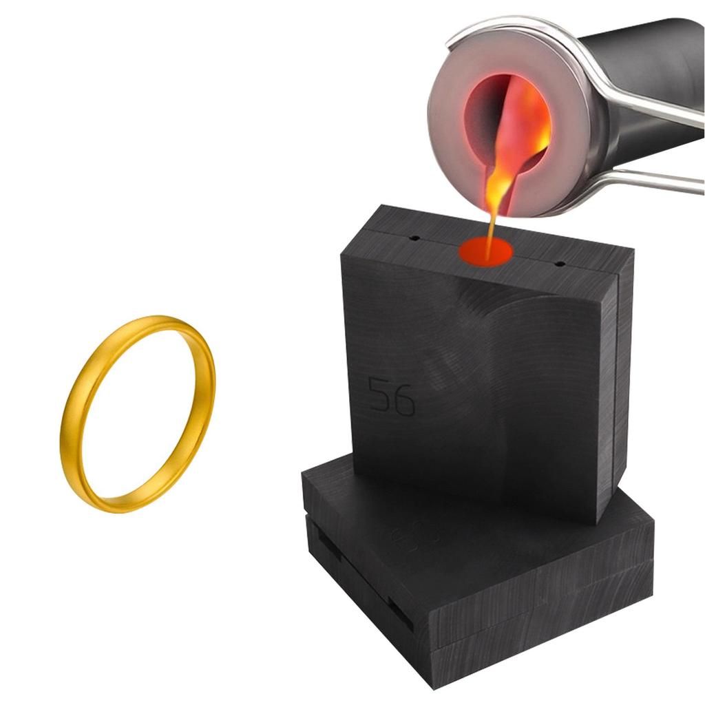 Graphite Oil Groove Mold for Gold & Silver Bracelet Casting and Melting Jewelry Tools