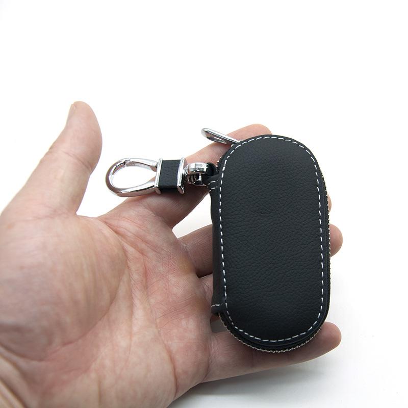 Originální kožené pouzdro na klíče pro vozy Geely, Zotye, Mitsubishi, Kia, BYD, Hyundai, Luxgen, Volkswagen a Liebao