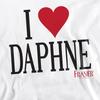 Frasier Unisex Erwachsenen I Heart Daphne Sweatshirt