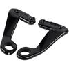 Black Fairing Support Bracket Mount Mounting Kit Fit For Harley Road Glide Ultra FLTRU/Custom FLTRX 2010-2013