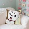Cartoon CuteSSadaharud Case Plush Fabric Soft Pillowcase Double Sided Print Cushion Cover Household Gifts