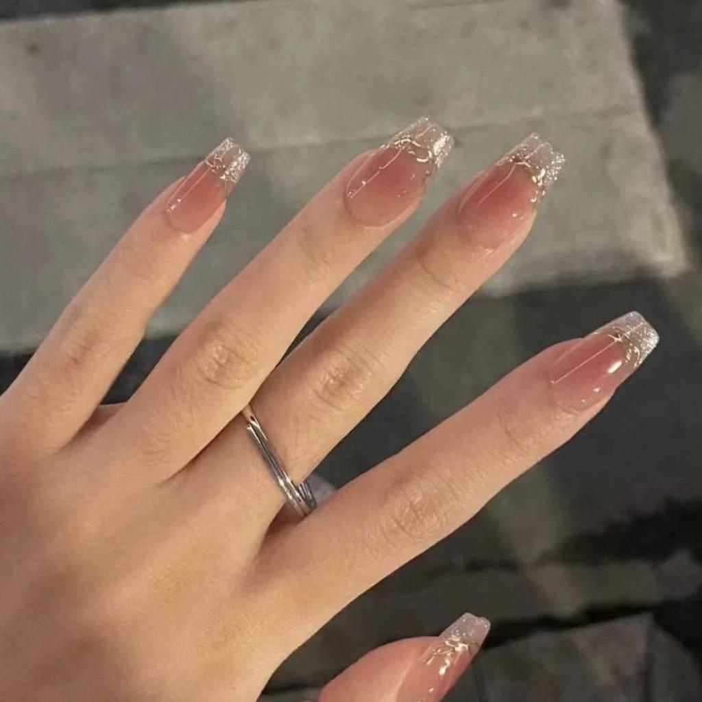 Pure Hand-made Phototherapy Wearer Aphrodisiac Gold Years Wearer Finished Product Reusable Nail Art Patches