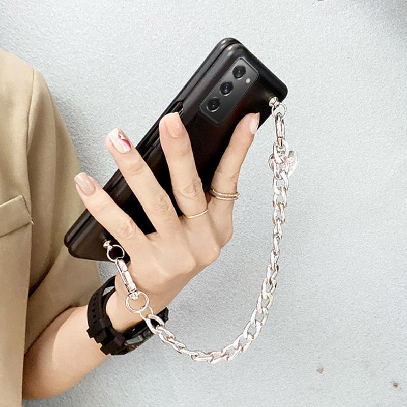 Love Bracelet Hand Chain Phone Case For Samsung Galaxy Z Fold 4 Matte Cover Z Fold 3 Folding Screen Case For Galaxy Z Fold 2