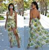 Neues trendiges europäisches & amerikanisches sexy bedrucktes Sommerkleid