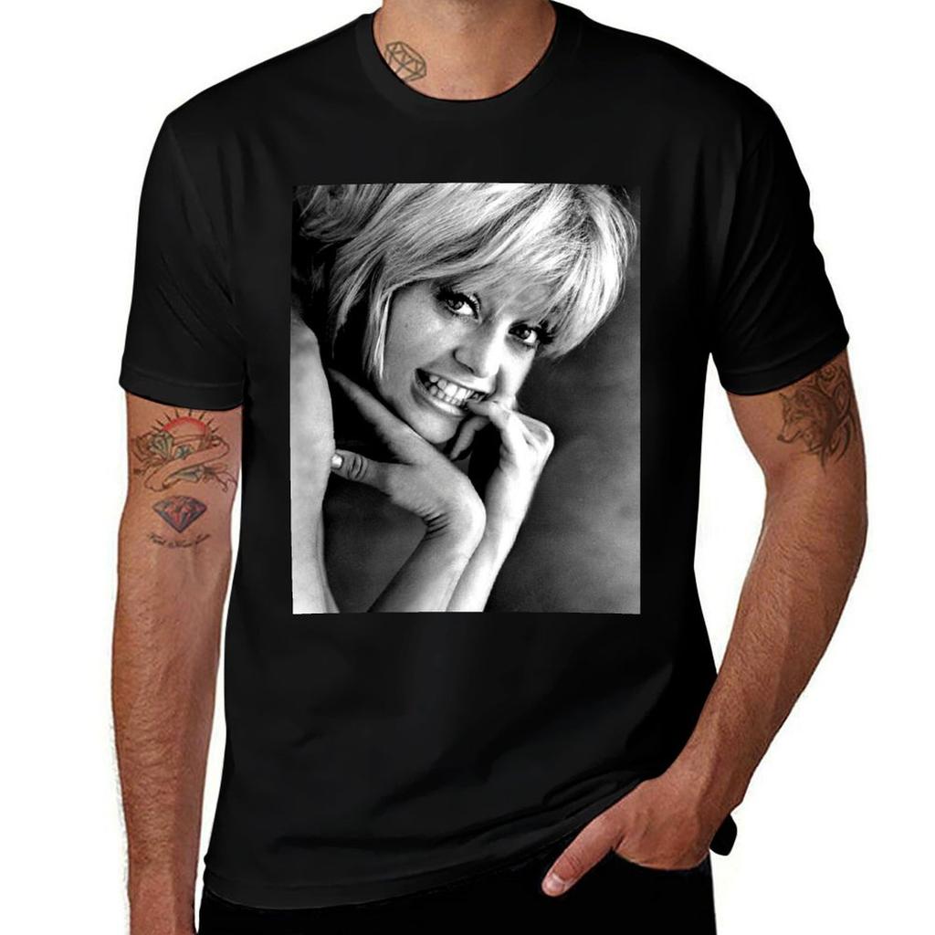 Young Goldie Hawn Tshirt Cotton Tshirt 100 Tshirt