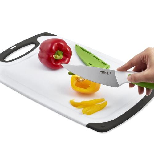 Chilis 3-piece Set: Knife, Scissors, and Peeler