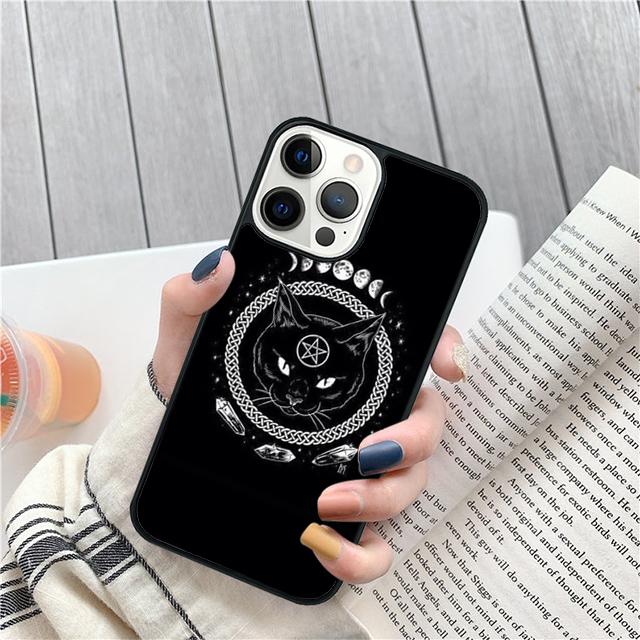Witchcraft Witch Moon Coque Shell For iPhone 17 Air 15 16 14 13 12 Pro Max 11 Pro Max Plus Phone Case Cover