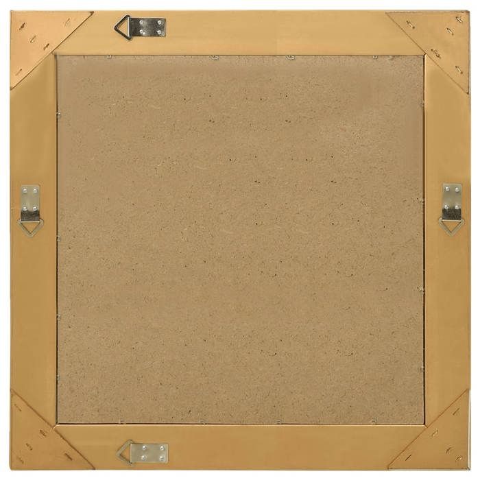 VidaXL Miroir mural style baroque 60x60 cm Doré 320333
