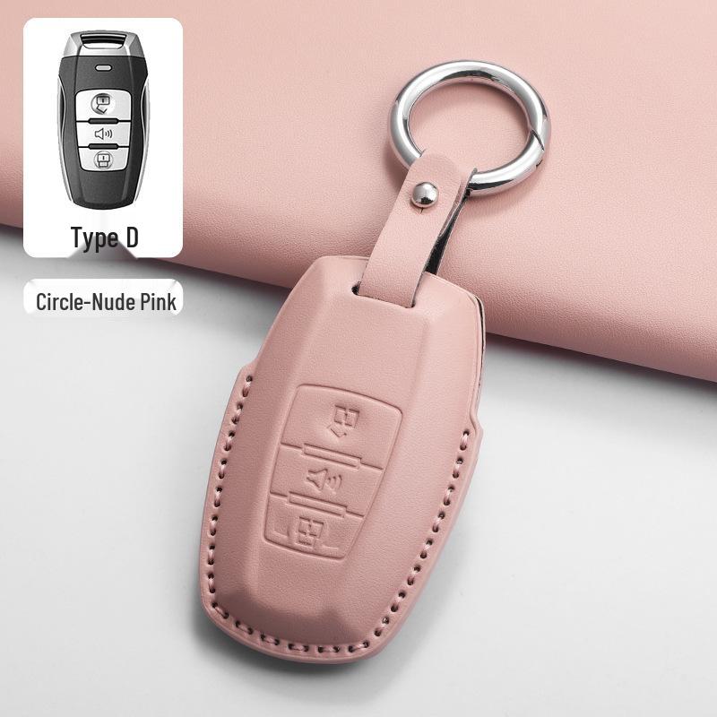 Key Cover for Great Wall Haval: Compatible with H6, M6 Plus, H2 2nd Gen, Big Dog, F7, H9, Divine Beast, and Chitu Models