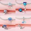 100% Copper Butterfly Fairy Dream Ocean Shell Pearl Mermaid Sea Turtle Sunflower Charms Beads Fit Qikaola Bracelets
