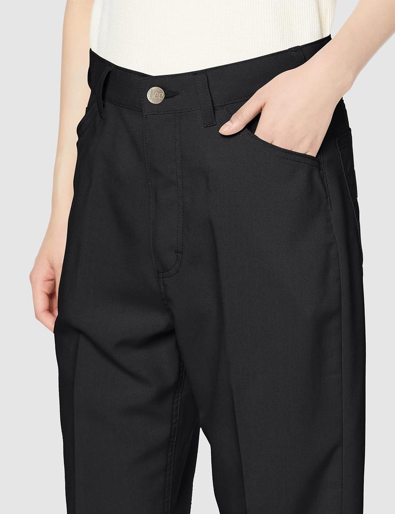 Lee Casual Pants LEENS Tapered Pants Black Medium [Official] Women's