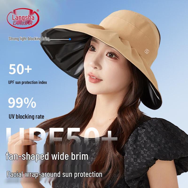 LangSha Women s UV Protection Sun Visor Hat