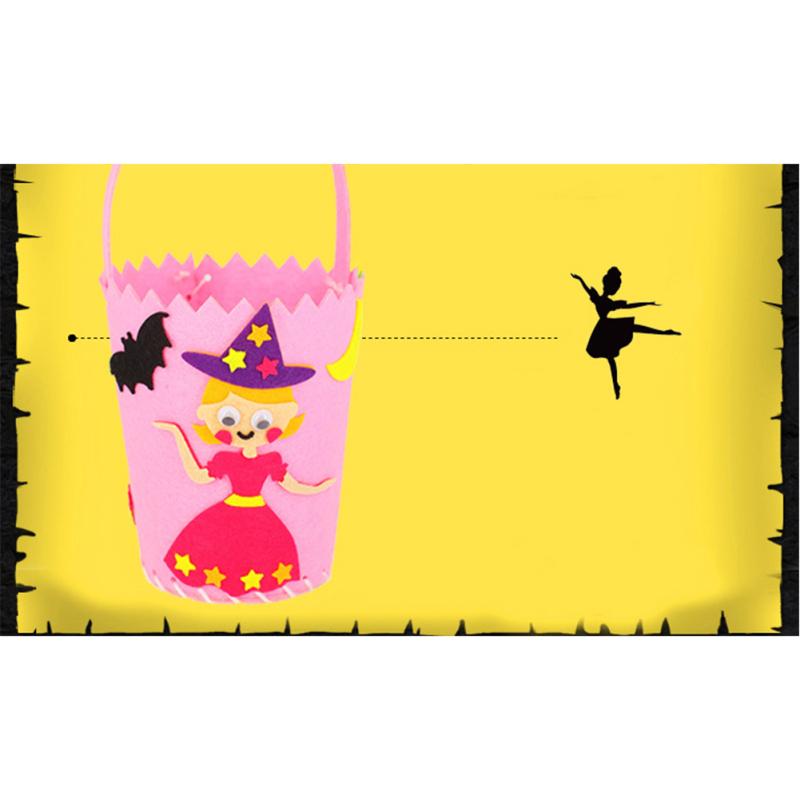 Halloween Candy Bag  Diy  Material  Package  Props Simple Handmade Halloween Decoration