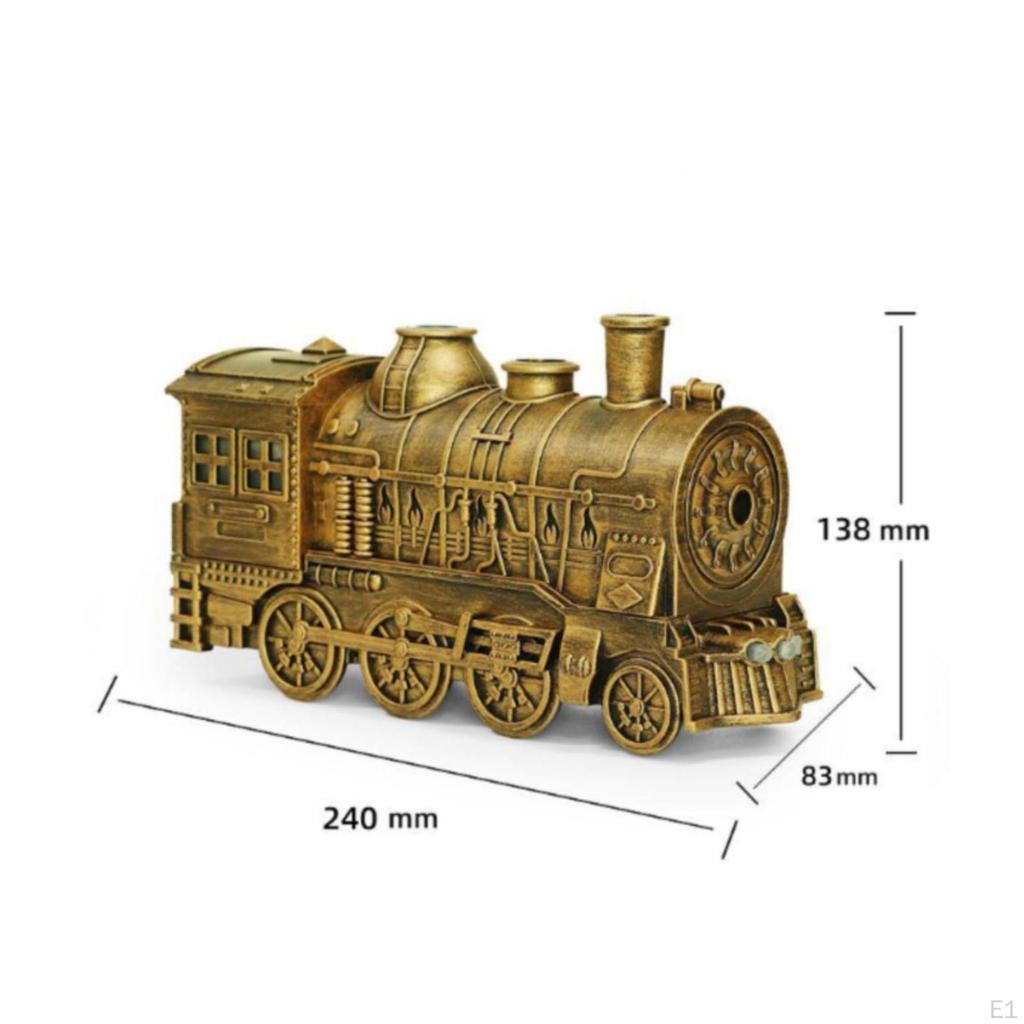 Retro vlakový aroma difuzér | Nízkohlučný design pod 36 dB, Ochrana proti automatickému vypnutí,