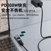 PD100W Type-C to DC Plug Converter USB C to Laptop Charging Adapter Power Charger Connector Tip for Lenovo Asus HP Dell Samsung