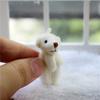 Păpușă Miniatură la Scara 1/6 sau 1/12 Urs Iepure Jucărie de Pluș Mini Decor Cameră Copii pentru Accesorii Păpușă OB11 Blyth