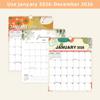 2026 Calendar Planner Wall Mount Paper Calendar 12 Month runs from January to December For Home Office School