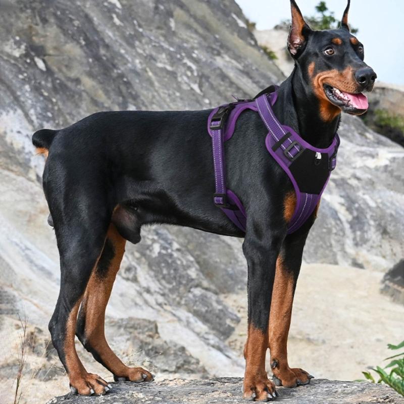Dog Vest Adjustable Training Harness for Large Medium Dogs Harnesses Strong Multifunctional Leash Harness Soft Handle