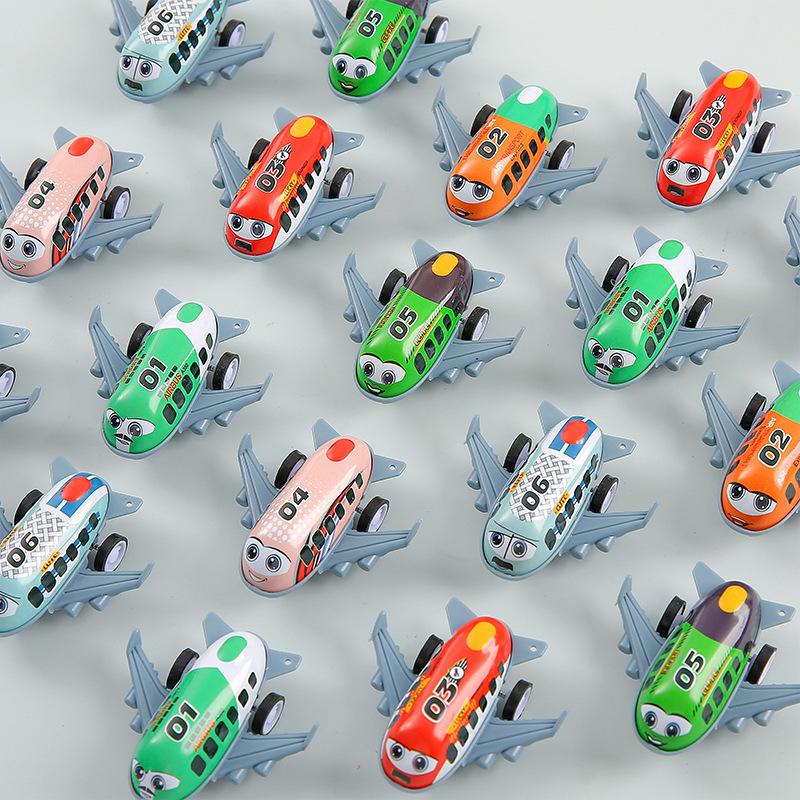 Douyin Alloy Pull-back Airplane & Sports Car Toy for Kids