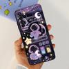 For Tecno Camon 17 Pro / Camon17  CG6 CG8 Case Cute Cartoon Dragon Astronaut Pattern Luxury Soft Silicon Phone Bumper Back Cover