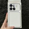 Premium Executive Leather Case for Xiaomi 15T Pro 15 Large Window Lens Protector Cover