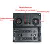 Versatile Quartz Clock Mechanism with Chiming Function Ideal for Living Room Bedroom and Study