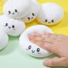 Colorful Simulated Dumpling Squishie Relaxing Relieve Anxiety Antistress Enhance Happiness Reusable Rebound Squeeze Reliever Toy