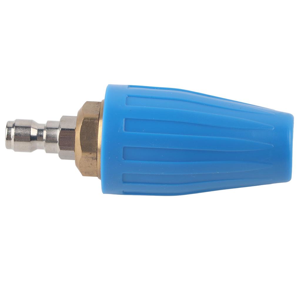 Turbo Rotary Rotating Nozzle Fr Pressure Washer 1 4  Fast Connect 3600PSI Hole Diameter 025