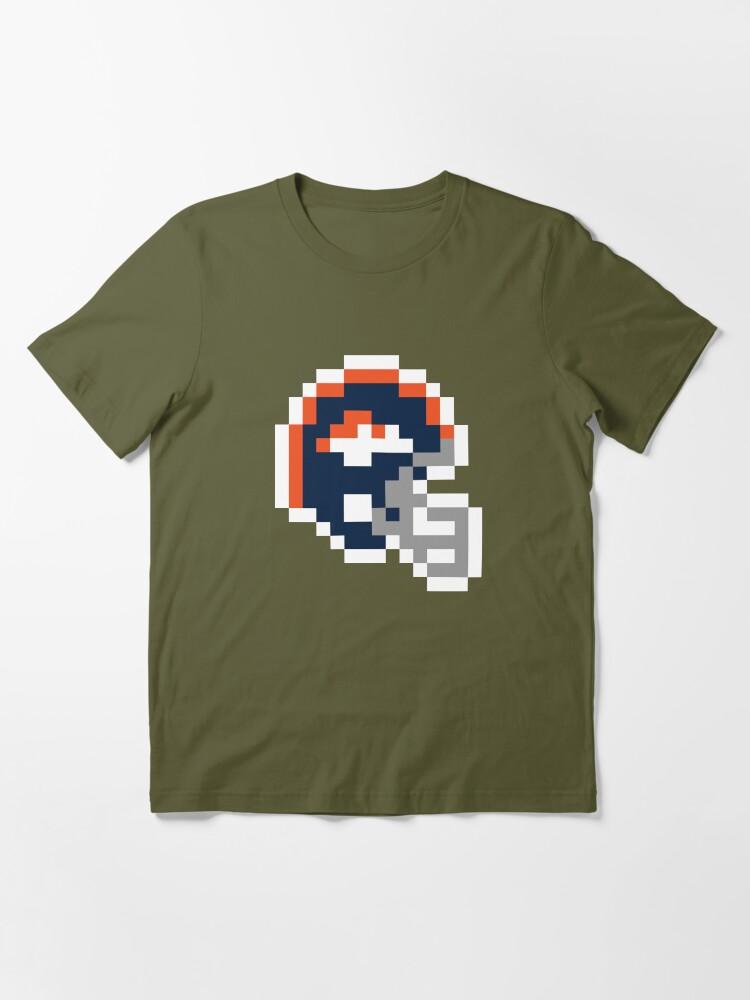 John Denver Denver Broncos (8-bit Football Helmet Only) Essential T-Shirt