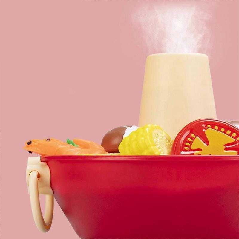 Birthday Gift Children's for Play House Kitchen Cooking Set Toy Household Appliances Toys Kitchen for Play HouseEducatio  pink