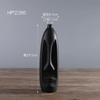 Nordic Minimalist Ceramic Abstract Vase Black and White Human Face Creative Display Room Figue Head Shape Tabletop Vase