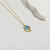 Devil's Eye Devil's Eye Necklace Copper Resin Banquet Clothes Neck Chain  Men/Women