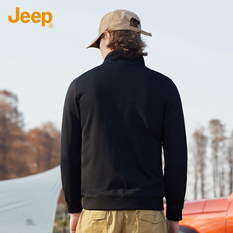 JEEP Men's Casual Sport Cardigan Sweatshirt