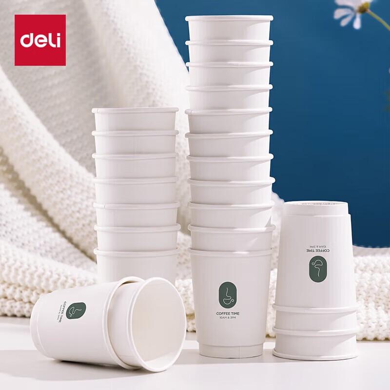 

Deli 228ml Disposable Paper Cups