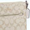 Coach Tasche FCS182 CS182 Helles Khaki x Kreide Luxus beschichtetes Canvas recyceltes Leder Mini Rowan Aktentasche Damen [Coach] (Schultertasche) [Outlet-Produkt]