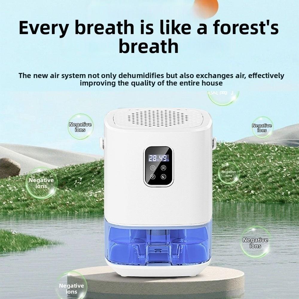 Moisture-Proof Small Dehumidifier Visible Water Tank Air Dehumidifier Office