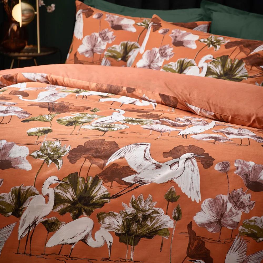 Wylder Tropics Kushiro Exotic Sateen Duvet Cover Set