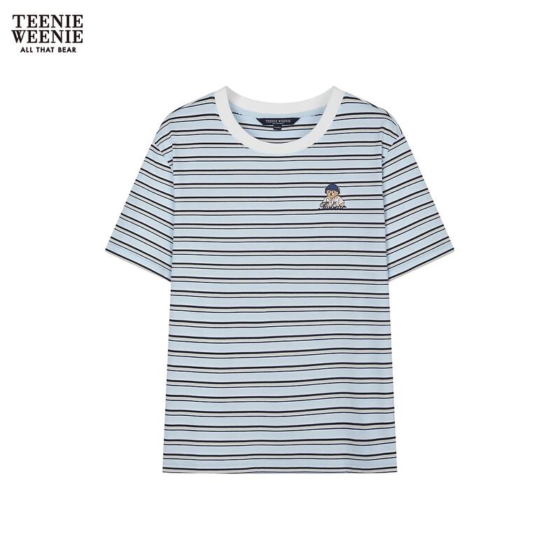 Teenie Weenie Women's Bear Stripe T-Shirt 2026 Summer Collection