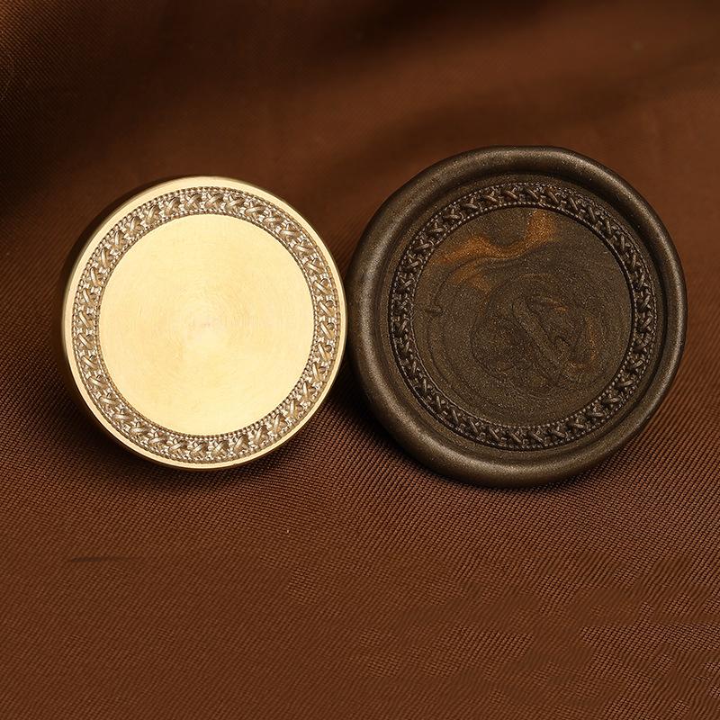 Matte Photo Frame Stamp Sealing Wax Stamp Head Fire Paint Lacquer Copper Seal Wax Stamp Heads Envelope Wedding Party Invitation