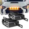 120W Three Lens Car Grille Light, Motorcycle Auxiliary Driving Light, 12000LM Truck Off-road Vehicle High Brightness Light