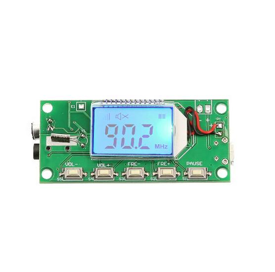 Digital FM Stereo Wireless Transmitter Module with Microphone