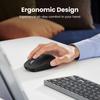 Ugreen Black Dual Connectivity Wireless Mouse MU103 with Bluetooth 5.0 & 2.4GHz Compatibility