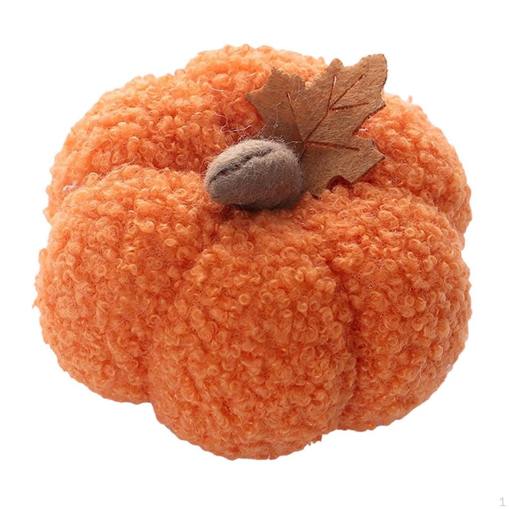 Artificial Pumpkin Realistic Table Centerpiece, Decorative Halloween Decor, Faux Fruit Display for