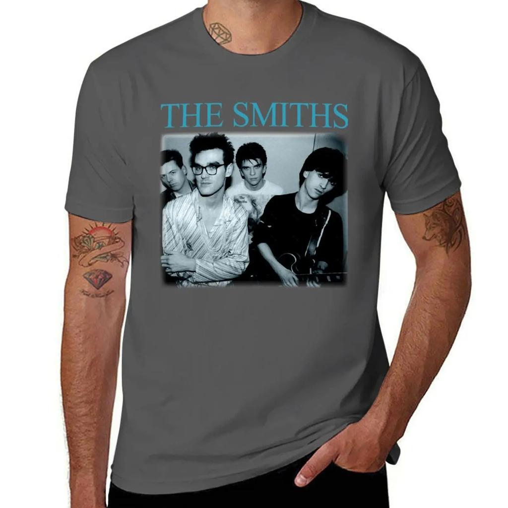 The Smiths T-Shirt Graphic Tee Shirt Graphic T Shirt Vintage Blanks Fashion Shirts Black T Shirts for Men