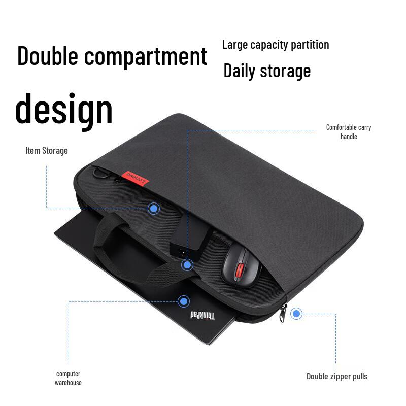Lenovo B14 Series 14-16.1 Inch Waterproof Laptop Bag & Briefcase