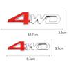 4X4 4WD Logo Car Sticker Trim Front Hood Grille Emblem Badge DecalsVehicle Parts & Accessories, Car Tuning & Styling, Body & Exterior Styling!