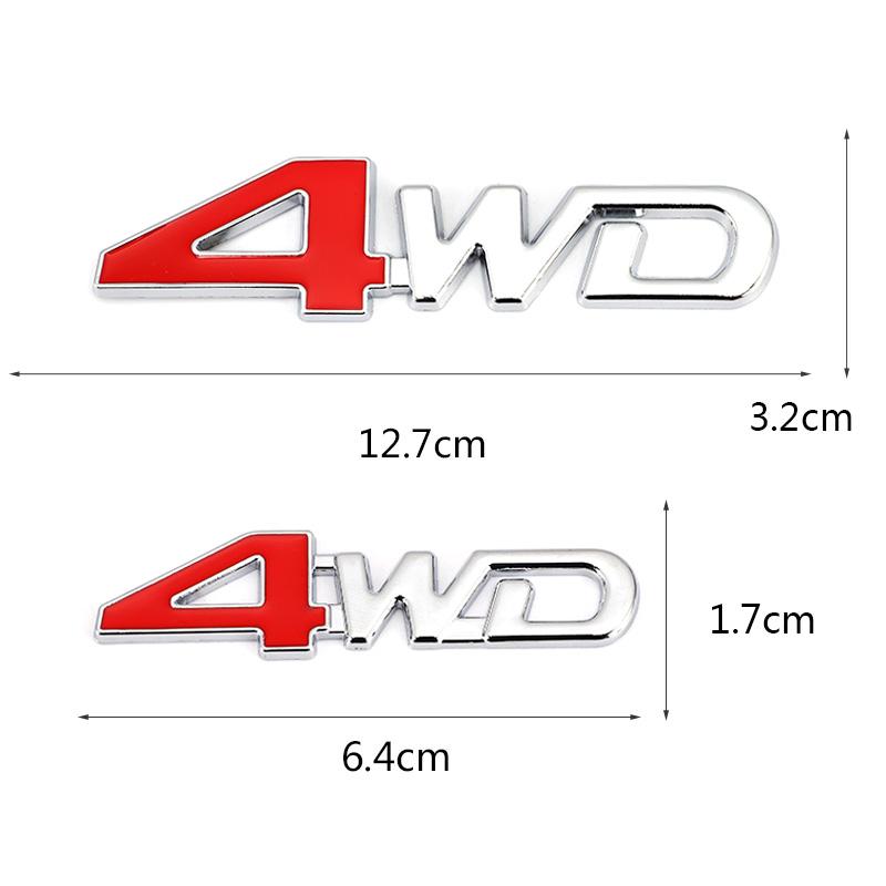 4X4 4WD Logo Car Sticker Trim Front Hood Grille Emblem Badge DecalsVehicle Parts & Accessories, Car Tuning & Styling, Body & Exterior Styling!