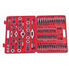 Ensemble de tarauds et filières - VIDAXL - 111 pcs - Acier au carbone - Mallette de transport